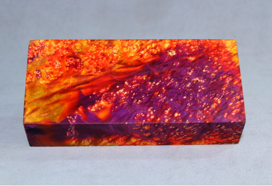 Stabilized Maple Burl Wood Mod Block